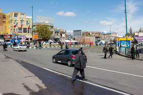 شلوغی شهر در روزهای کرونایی _ تبریز