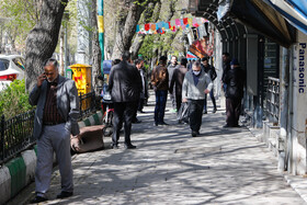 شلوغی شهر در روزهای کرونایی _ تبریز