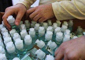 مشکلی در تامین موادضدعفونی کننده سطوح در استان وجود ندارد