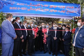 افتتاح خط تولید موتور دیزل 355 و 457 خودروهای تجاری در شرکت ایدم تبریز