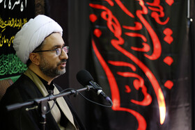 مراسم عزاداری در دانشگاه تبریز