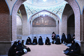 عزاداری شب هفتم محرم در مسجد کبود تبریز