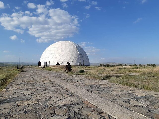 ساماندهی اضطراری بنای رصدخانه تاریخی مراغه