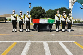 تشییع شهید مدافع امنیت در تبریز