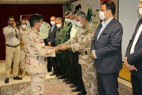 فرمانده جدید هنگ مرزی شهرستان خداآفرین معرفی شد