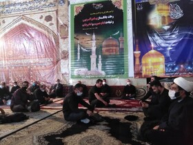 برگزاری آیین عزاداری نبی مکرم اسلام(ص) و امام حسن(ع) در امامزاده سید محمد کججانی