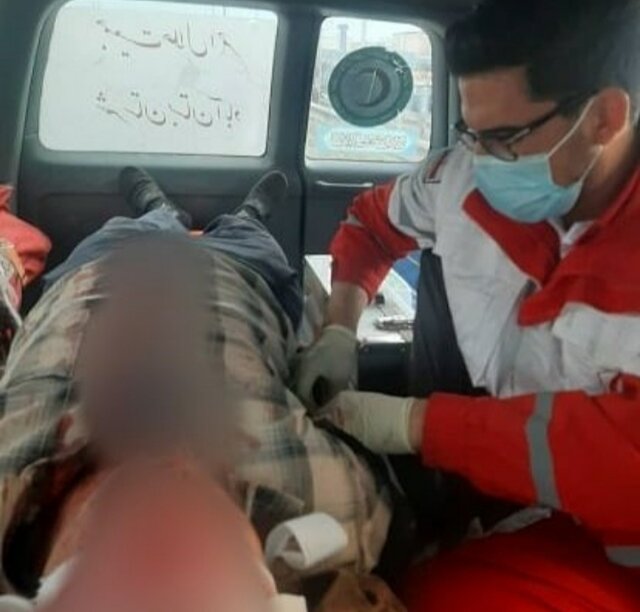 نفر،نجاتگران،بستان،مصدوم