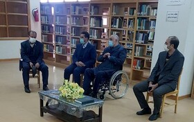 افتتاح بخش خدمات اطلاعاتی به نابینایان و کم بینایان در کتابخانه مرکزی دانشگاه تبریز