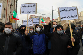 تجمع مردم تبریز در مقابل کنسولگری ترکیه در تبریز