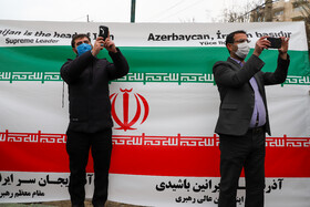 تجمع مردم تبریز در مقابل کنسولگری ترکیه در تبریز