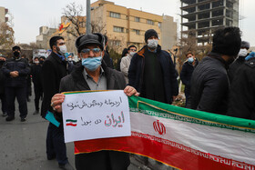 تجمع مردم تبریز در مقابل کنسولگری ترکیه در تبریز