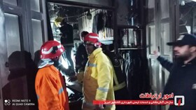 دومین حادثه‎‌ی آتش سوزی در بازار تبریز