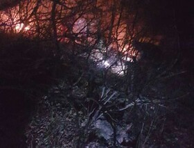 مهار آتش سوزی در منطقه حفاظت شده ارسباران
