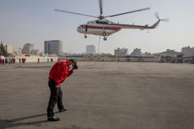 رونمایی از اولین بسکت اطفاء حریق در اولین سازمان آتش نشانی ایران