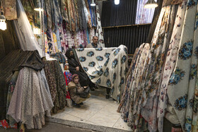 بازار تبریز در روزهای کرونایی - بازار بزازان تبریز