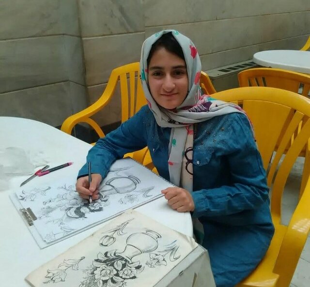دانش‌آموز اوتیسمی در یک قدمی پیکاسو شدن