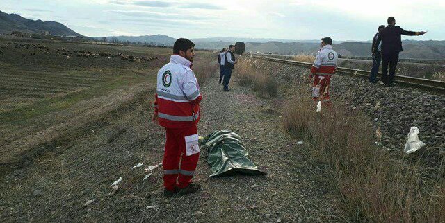 برخورد قطار با عابر پیاده در مراغه حادثه آفرید