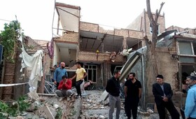 انفجار گاز یک منزل در تبریز