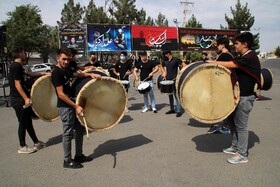 مراسم عزاداری تاسوعای حسینی - اهر