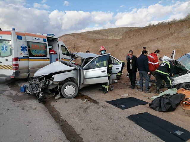 سوانح رانندگی در آذربایجان شرقی ۱۲ مصدوم برجا گذاشت
