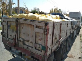 ۲۶ تن آرد قاچاق در مراغه کشف شد