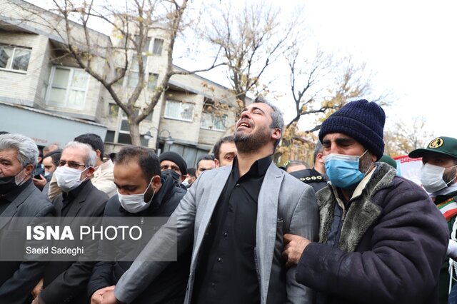 مراسم تشییع پیکر مطهر جانباز شهید مدافع حرم تبریزی برگزار شد