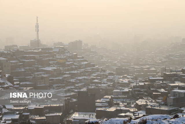 هوای تبریز همچنان برای گروههای حساس ناسالم است هوای تبریز همچنان برای گروههای حساس ناسالم است