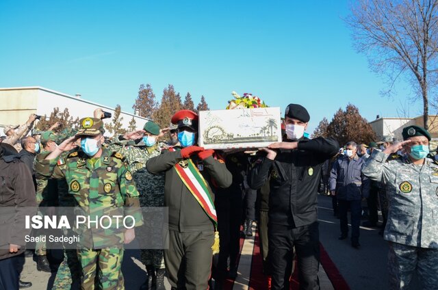 ورود پیکر مطهر سه شهید گمنام به تبریز