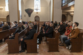 مراسم غسل تعمید در کلیسای مریم مقدس تبریز