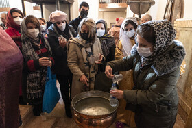 مراسم غسل تعمید در کلیسای مریم مقدس تبریز