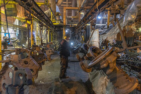 بخش ریخته گری شرکت تراکتورسازی یکی از بزرگترین کارخانه‌های خاورمیانه است.