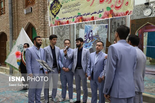 رونمایی از ضریح جدید امامزاده سید حمزه (ع) در تبریز