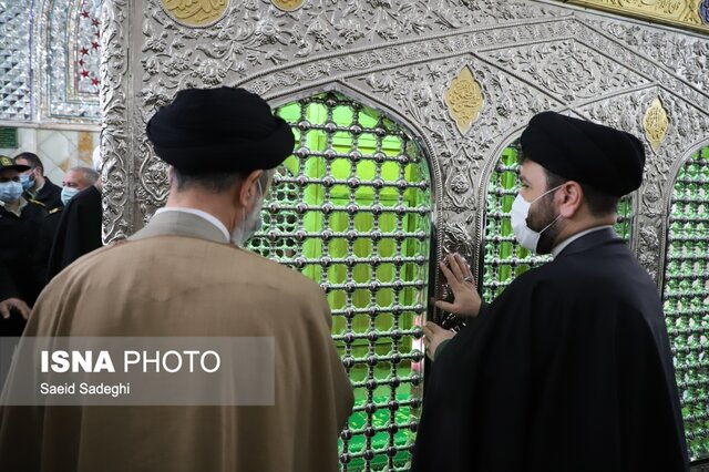 رونمایی از ضریح جدید امامزاده سید حمزه (ع) در تبریز