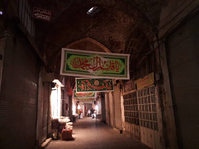 مسافران نوروزی در بازار تبریز به در بسته خوردند