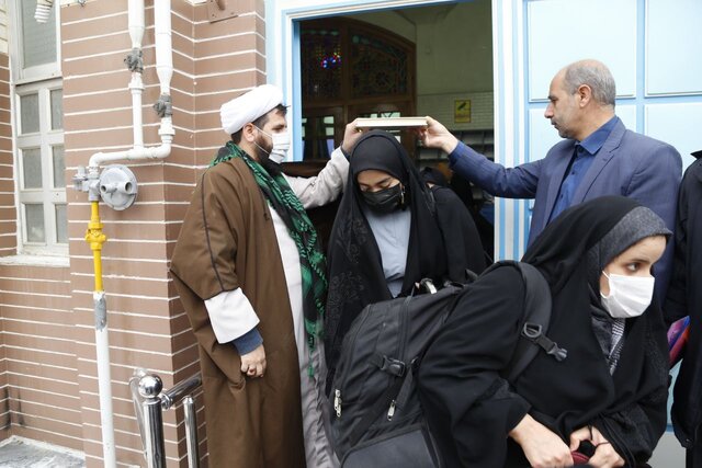 اعزام ۱۶۰ نفر از بسیجیان اهر به مناطق عملیاتی جنوب کشور