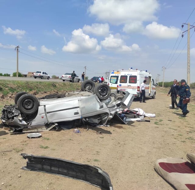 ۴ کشته و ۱۵ مصدوم در سوانح رانندگی آذربایجان شرقی