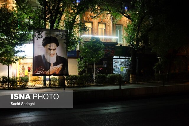 تبریز عزادار روح الله