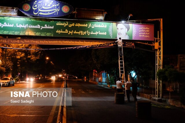 تبریز عزادار روح الله