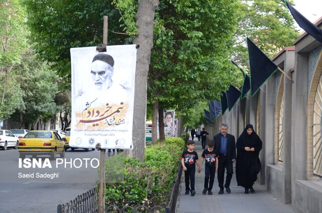 تبریز عزادار روح الله