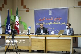 گزارش تصویری/ نشست خبری رئیس دانشگاه علوم پزشکی تبریز