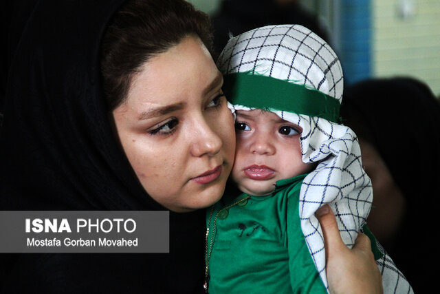 مراسم شیرخوارگان حسینی در اهر