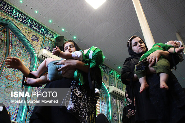 مراسم شیرخوارگان حسینی در اهر