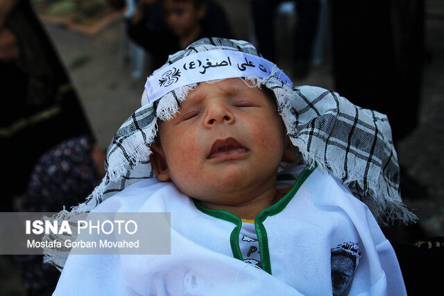 مراسم شیرخوارگان حسینی در اهر