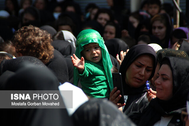 مراسم شیرخوارگان حسینی در اهر