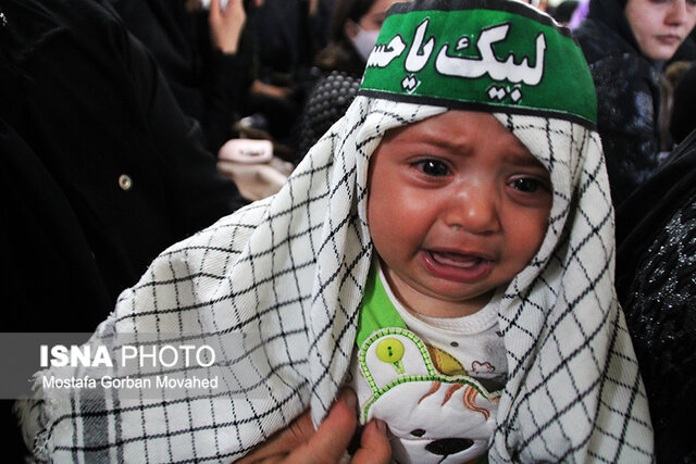 مراسم شیرخوارگان حسینی در اهر