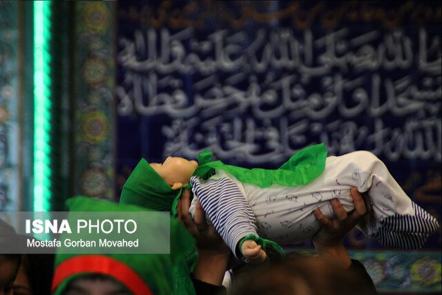 مراسم شیرخوارگان حسینی در اهر