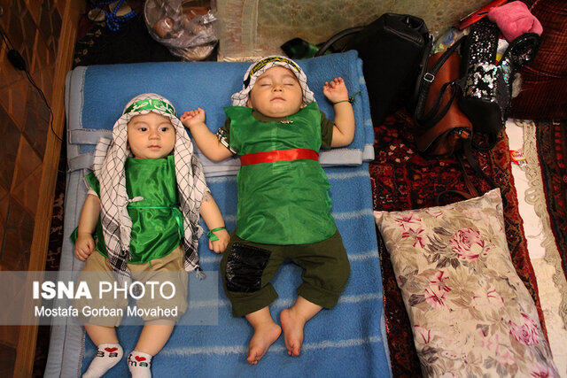 مراسم شیرخوارگان حسینی در اهر