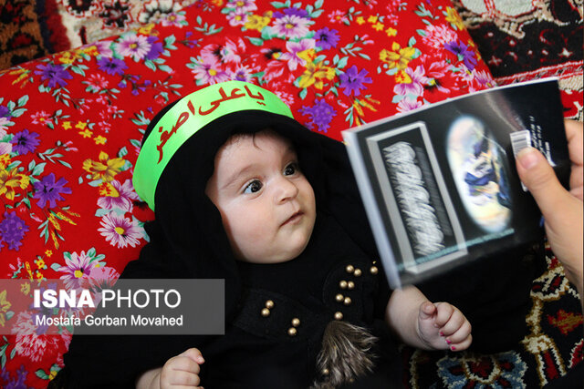 مراسم شیرخوارگان حسینی در اهر