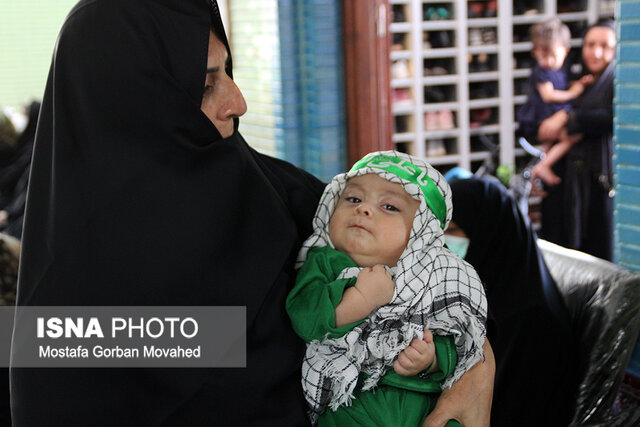 مراسم شیرخوارگان حسینی در اهر