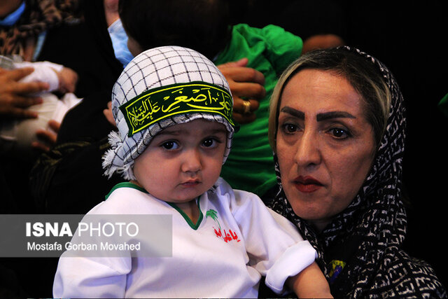 مراسم شیرخوارگان حسینی در اهر